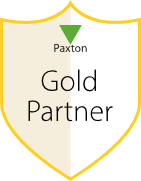 Paxton Gold Partner badge